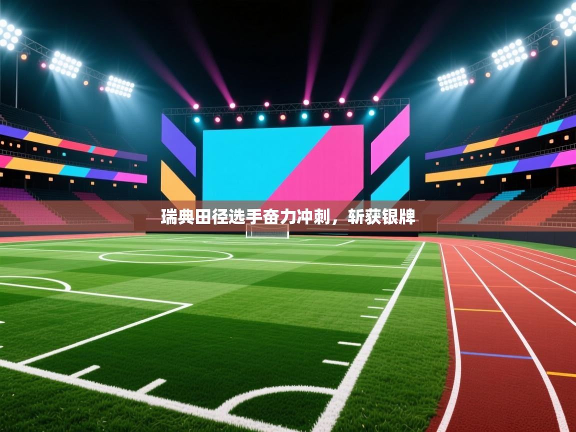 瑞典田径选手奋力冲刺，斩获银牌